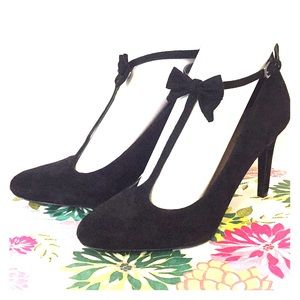 Nine West T-Strap Heels